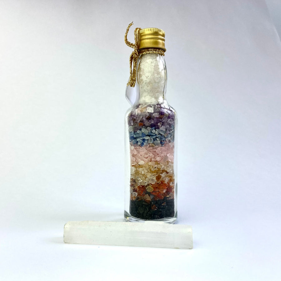 Crystal Infused Bottle Selenite