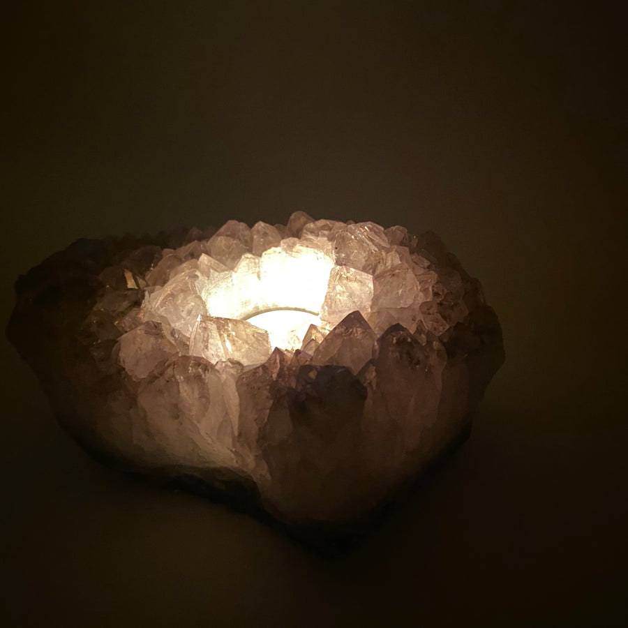Amethyst Crystal Nightlight 